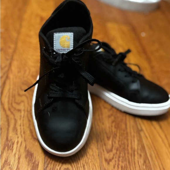 Carhartt Black Leather Sneakers - Picture 7 of 15